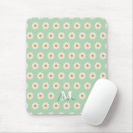 Mousepad Floral Personalizado Daisy - Nome Persona