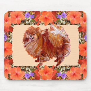 Mousepad Floral Pomeraniana