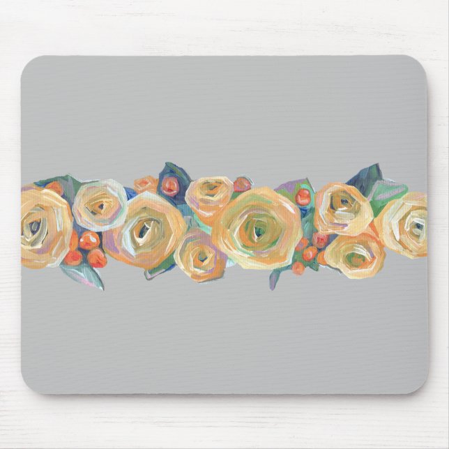 Mousepad Floral Simples (Frente)