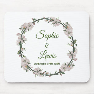 Mousepad Floral Wreath