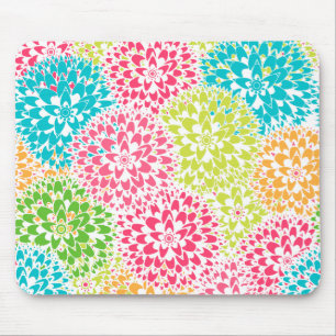 Mousepad Flores abstratas do primavera