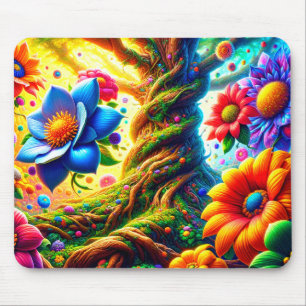 Mousepad Flores AI