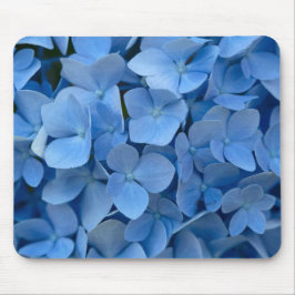 Mousepad flores azuis
