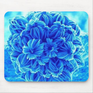 Mousepad Flores azuis