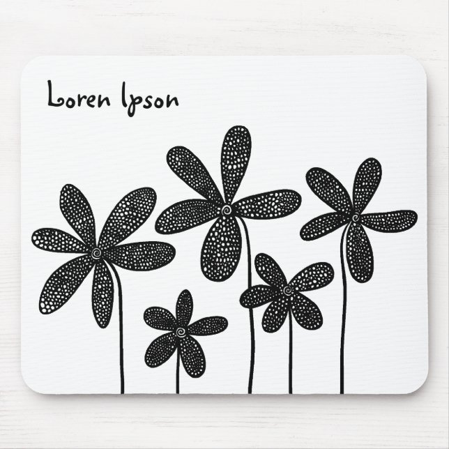 Mousepad Flores bonito (Frente)