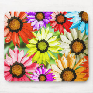 Mousepad Flores coloridas de Gerbera