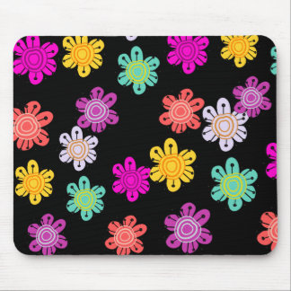 Mousepad Flores coloridos decorativas