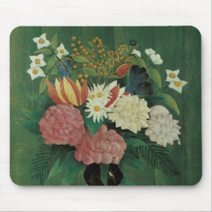 Mousepad Flores com a hera por Henri Rousseau, vintage