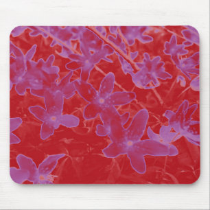 Mousepad Flores cor-de-rosa