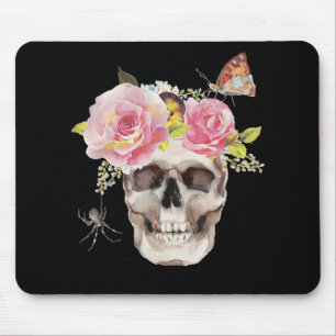Mousepad Flores Crônicas Aranha-Borboleta Presente de Hall
