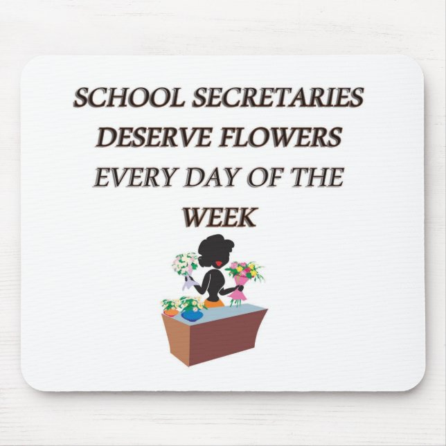 MOUSEPAD FLORES DA ESCOLA SECRETARYDESERVE (Frente)