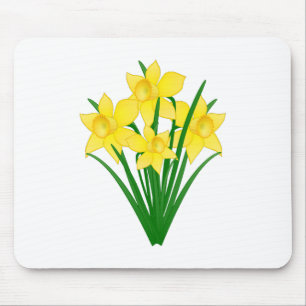 Mousepad Flores Daffodil