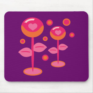 Mousepad Flores de Amor