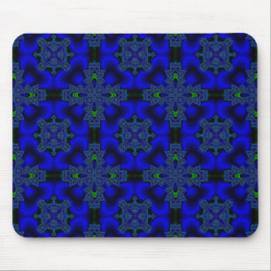 Mousepad Flores de Artdeco no Estilo Retroativo