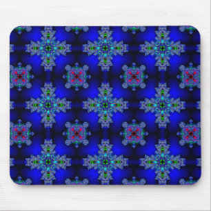 Mousepad Flores de Artdeco no Estilo Retroativo