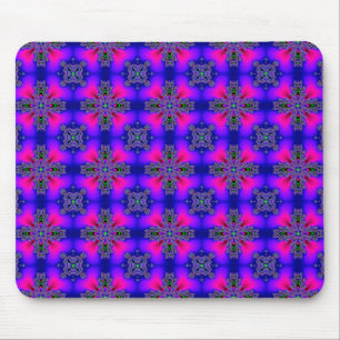 Mousepad Flores de Artdeco no Estilo Retroativo