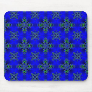 Mousepad Flores de Artdeco no Estilo Retroativo
