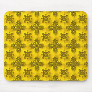 Mousepad Flores de Artdeco no Estilo Retroativo