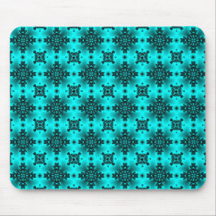 Mousepad Flores de Artdeco no Estilo Retroativo