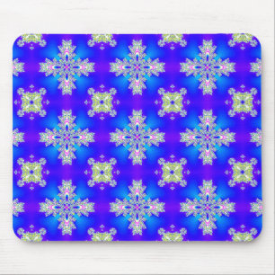 Mousepad Flores de Artdeco no Estilo Retroativo
