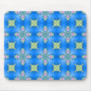 Mousepad Flores de Artdeco no Estilo Retroativo