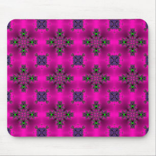 Mousepad Flores de Artdeco no Estilo Retroativo