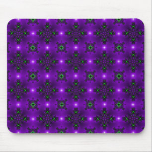 Mousepad Flores de Artdeco no Estilo Retroativo