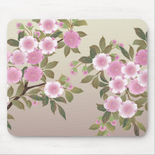 Mousepad Flores de cerejeira japonesas