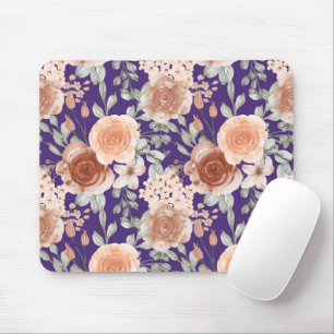 Mousepad Flores de Cores de Água de Tendy
