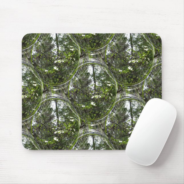 Mousepad Flores de Dogwood.... (Com mouse)