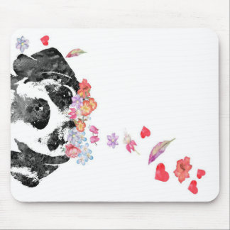 Mousepad Flores de exaustão de tubérculos para pintura por