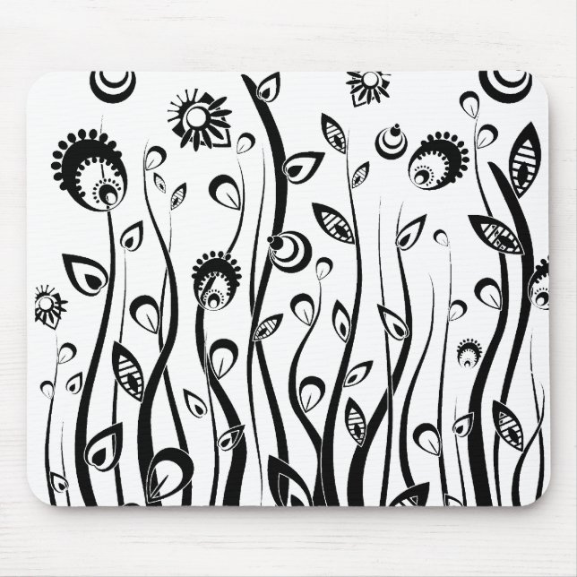 Mousepad flores de fantasia (Frente)