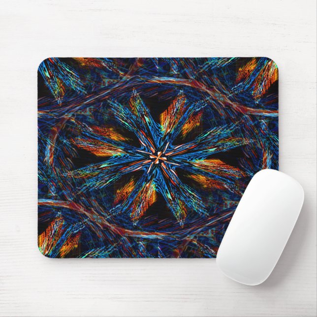 Mousepad Flores de Fogo..... (Com mouse)