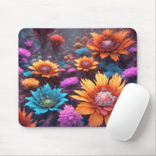 Mousepad Flores de Fractal Fantasy
