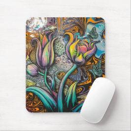 Mousepad Flores de Mandala