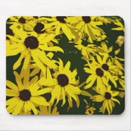Mousepad Flores de margarida amarelas