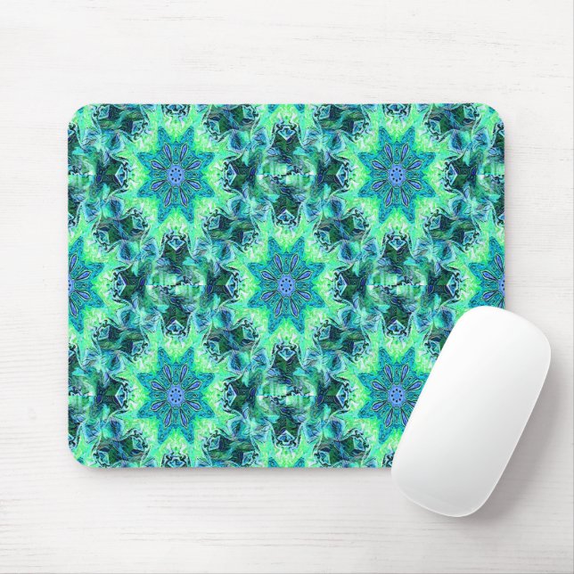 Mousepad Flores do mar flutuantes... (Com mouse)