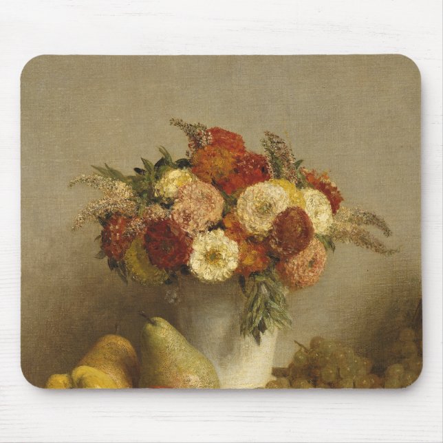 Mousepad Flores e fruta, 1865 (Frente)