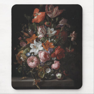 Mousepad Flores em um vaso de vidro, 1704