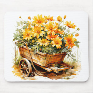 Mousepad Flores Frescas e Bonitas