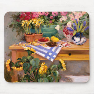 Mousepad Flores frescas mim