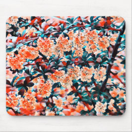 Mousepad Flores Laranja