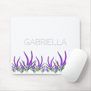 Mousepad Flores lavandas
