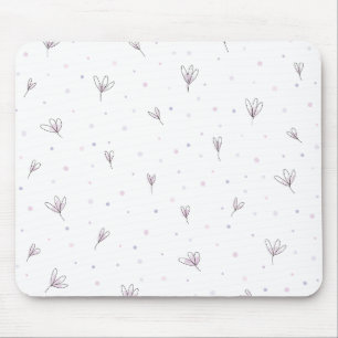 Mousepad Flores Lilac