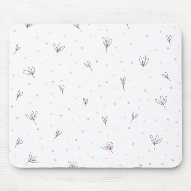 Mousepad Flores Lilac (Frente)