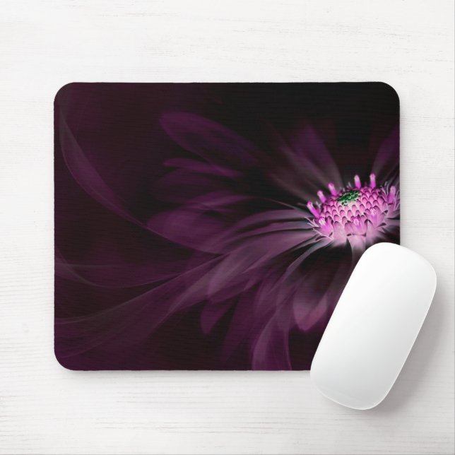 Mousepad Flores | Margarida Roxa (Com mouse)