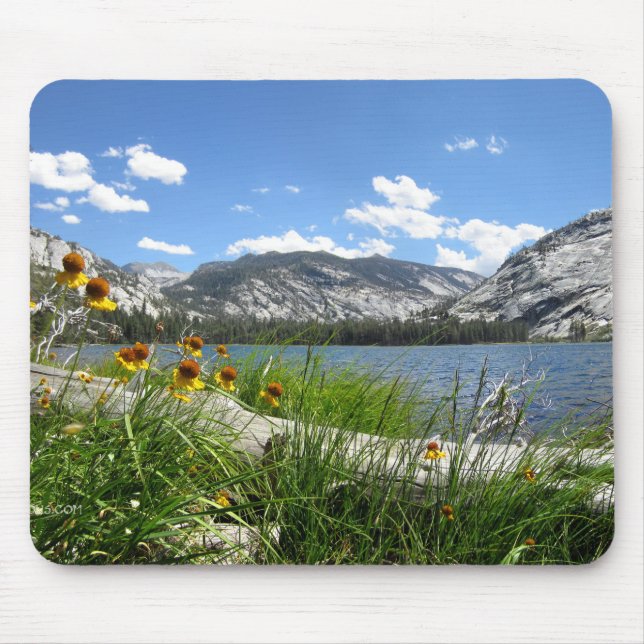 Mousepad Flores Merced Lake - Yosemite (Frente)