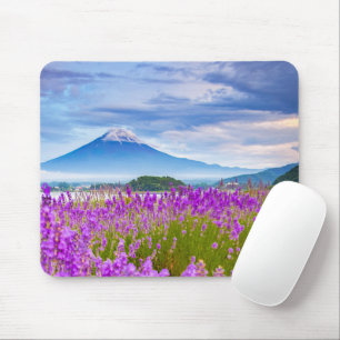 Mousepad Flores Monte Fugi Japão