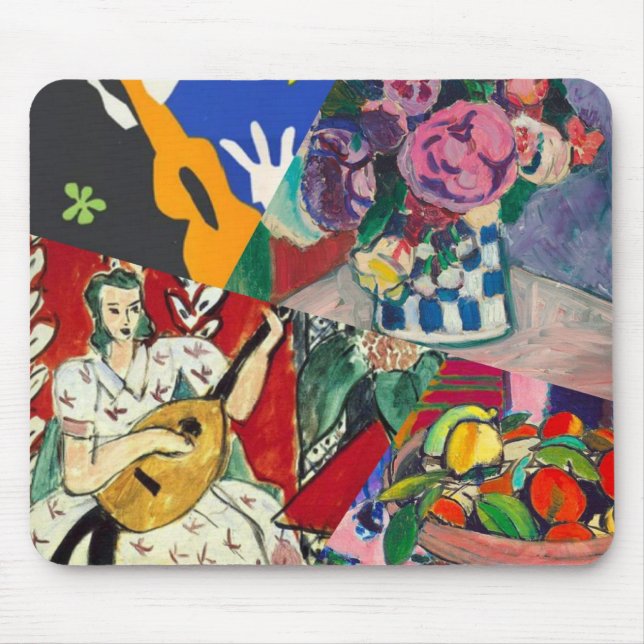 Mousepad Flores, música e beleza estão presentes em Matisse (Frente)