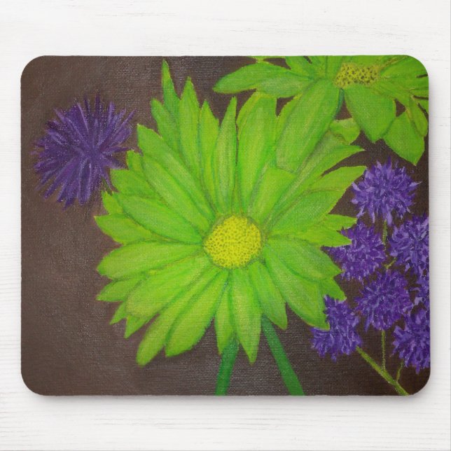 Mousepad Flores no jardim (Frente)